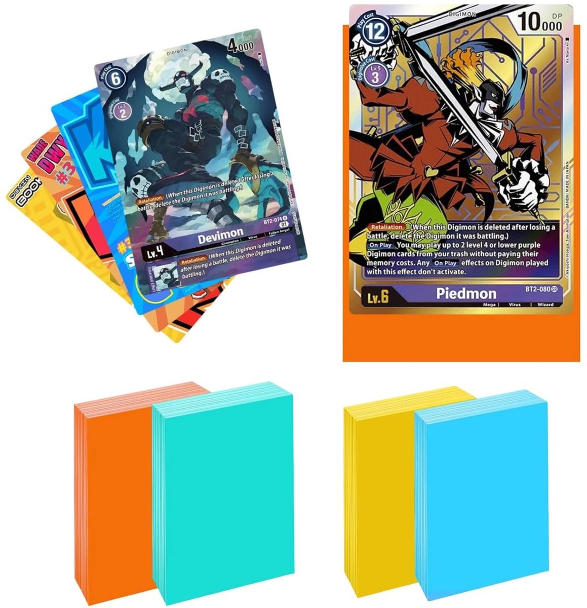 Solidchoice - Set van 400 Premium Trading Card Beschermhoezen