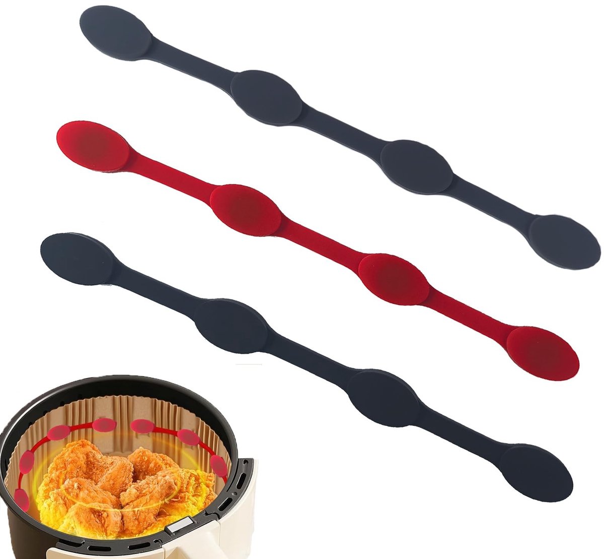 Solidchoice - Silicone Magneten voor Air Fryer