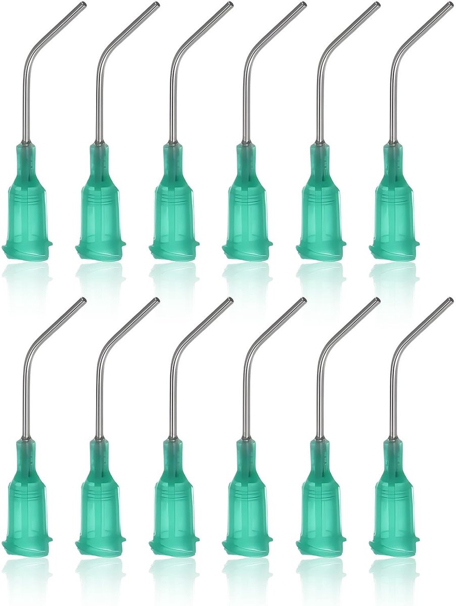 Solidchoice - 12 Bevel Dosing Needles voor Precisie Toepassing