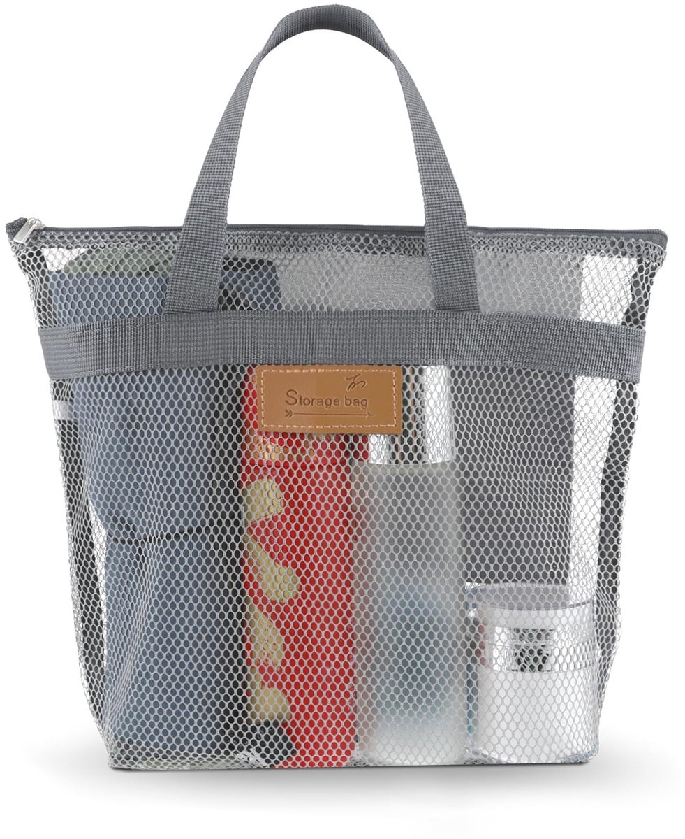 Solidchoice - Grote Mesh Doucherugzak, Ideaal voor Strand en Gym