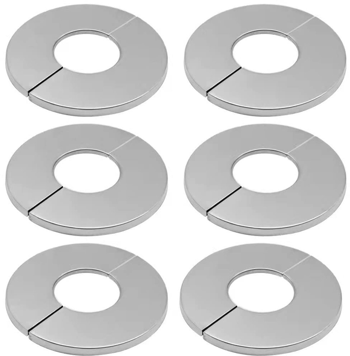 Solidchoice - 6 Stuks RVS Roestvrije Radiatorinstallaties