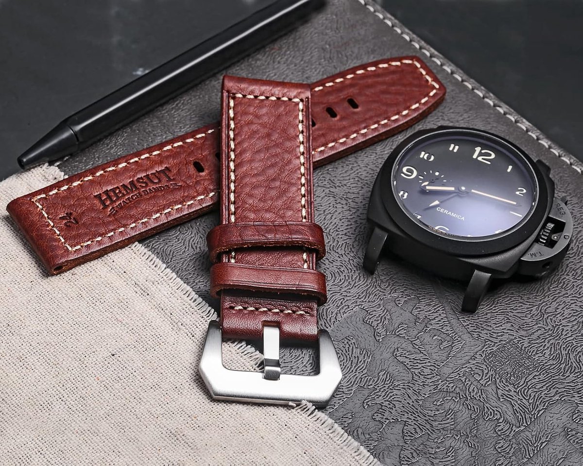 Quick Release Watch Strap, Genuine Leather Watch Strap - 18 20 22 24mm Watch Straps for Women and Men, Compatible with - ShopVlot
