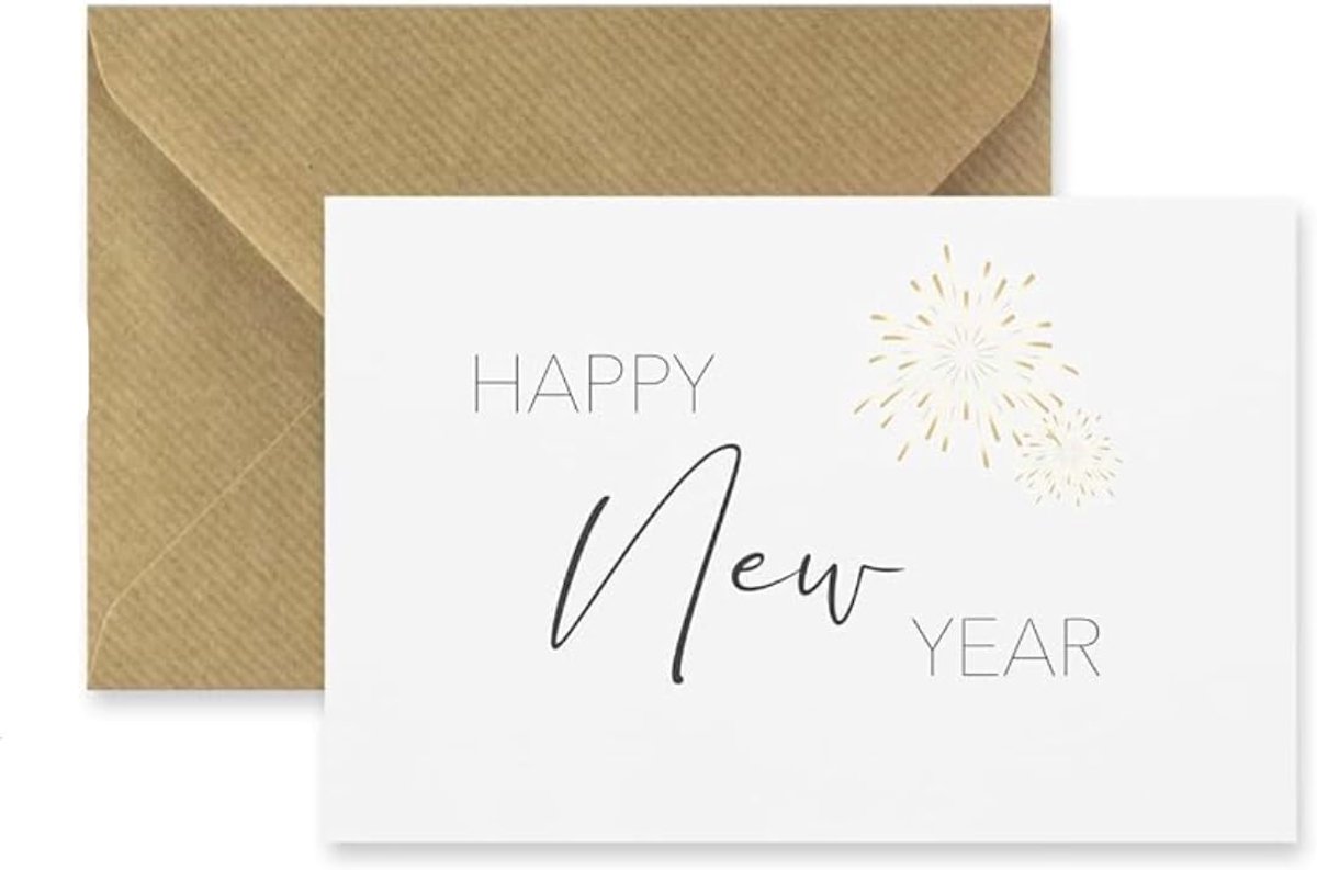 Kerstkaarten 10.5 x 14.8 cm - Premium vouwkaarten - Inclusief 4 enveloppen - Perfect voor goede wensen - ShopVlot