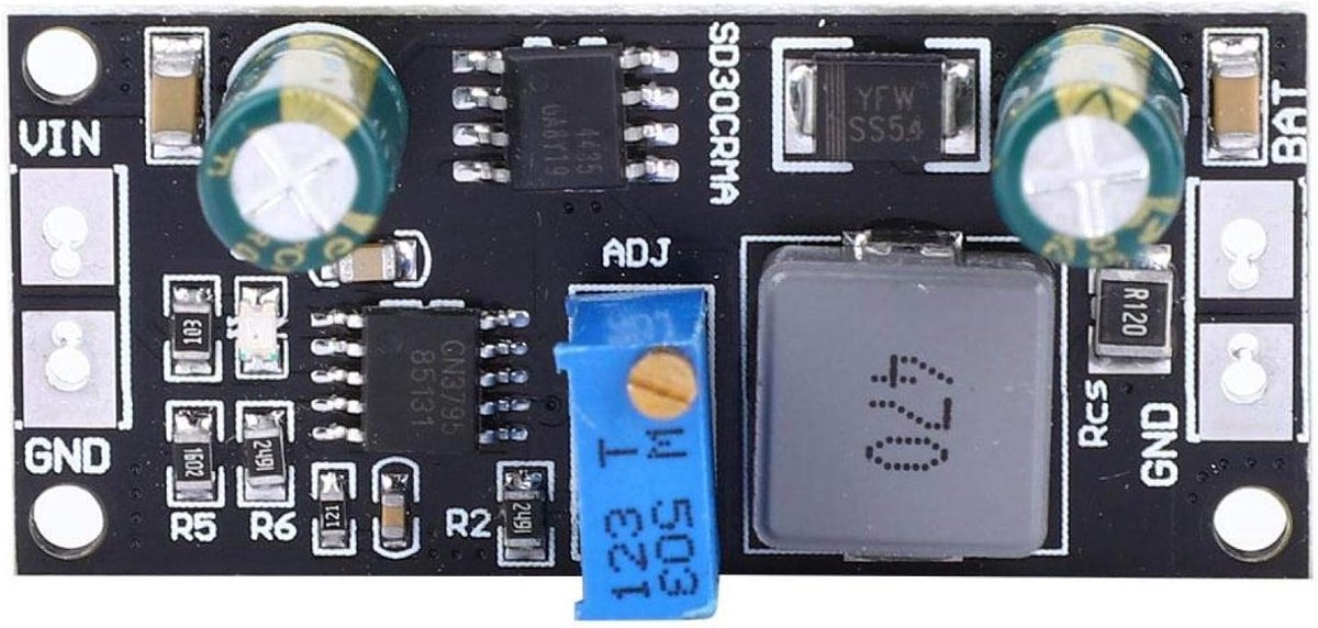 Solar Laadmodule - Batterij Oplader - Zonne-energie Laden - MPPT Technologie - 1.1A Output - Groen