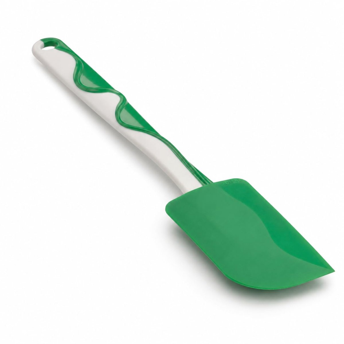 Gummispatel, Groen/Wit