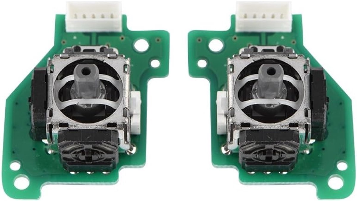 3D joystick sticks vervanging voor Wii U Gamepad - links en rechts - met PCB bord - herstel je controller - ShopVlot