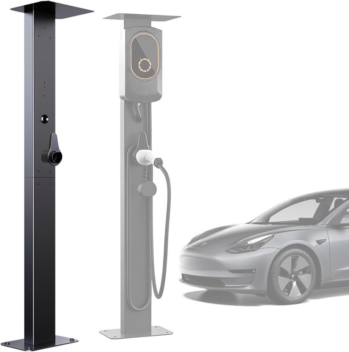 EV-laadzuilstandaard - aluminiumlegering - robuust - geschikt voor laadstations - ShopVlot