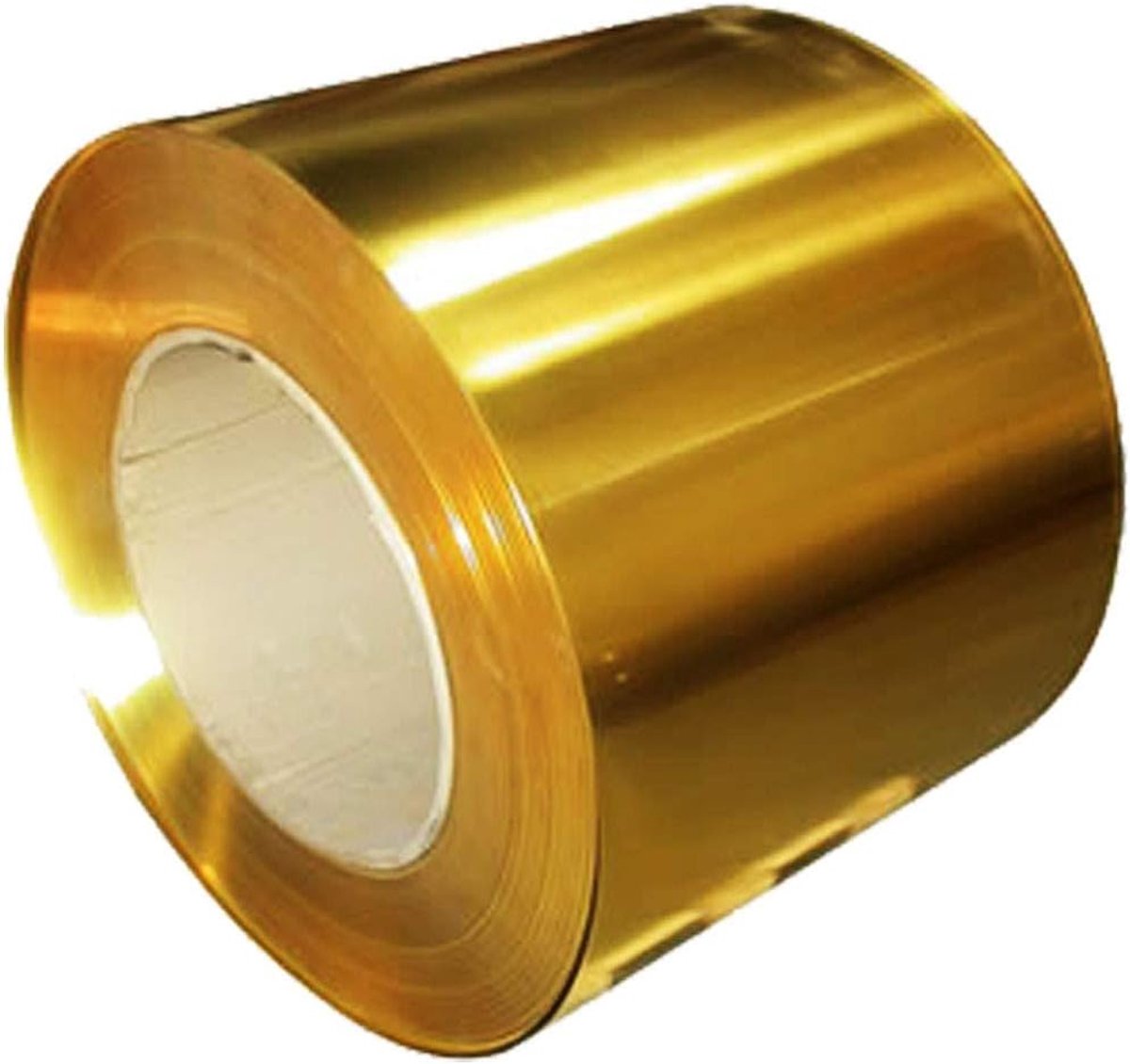 Messing plaat dunne folieplaat 0.02 x 100 x 1000 mm - corrosiebestendig - hoge sterkte - ideaal voor bewerking - ShopVlot