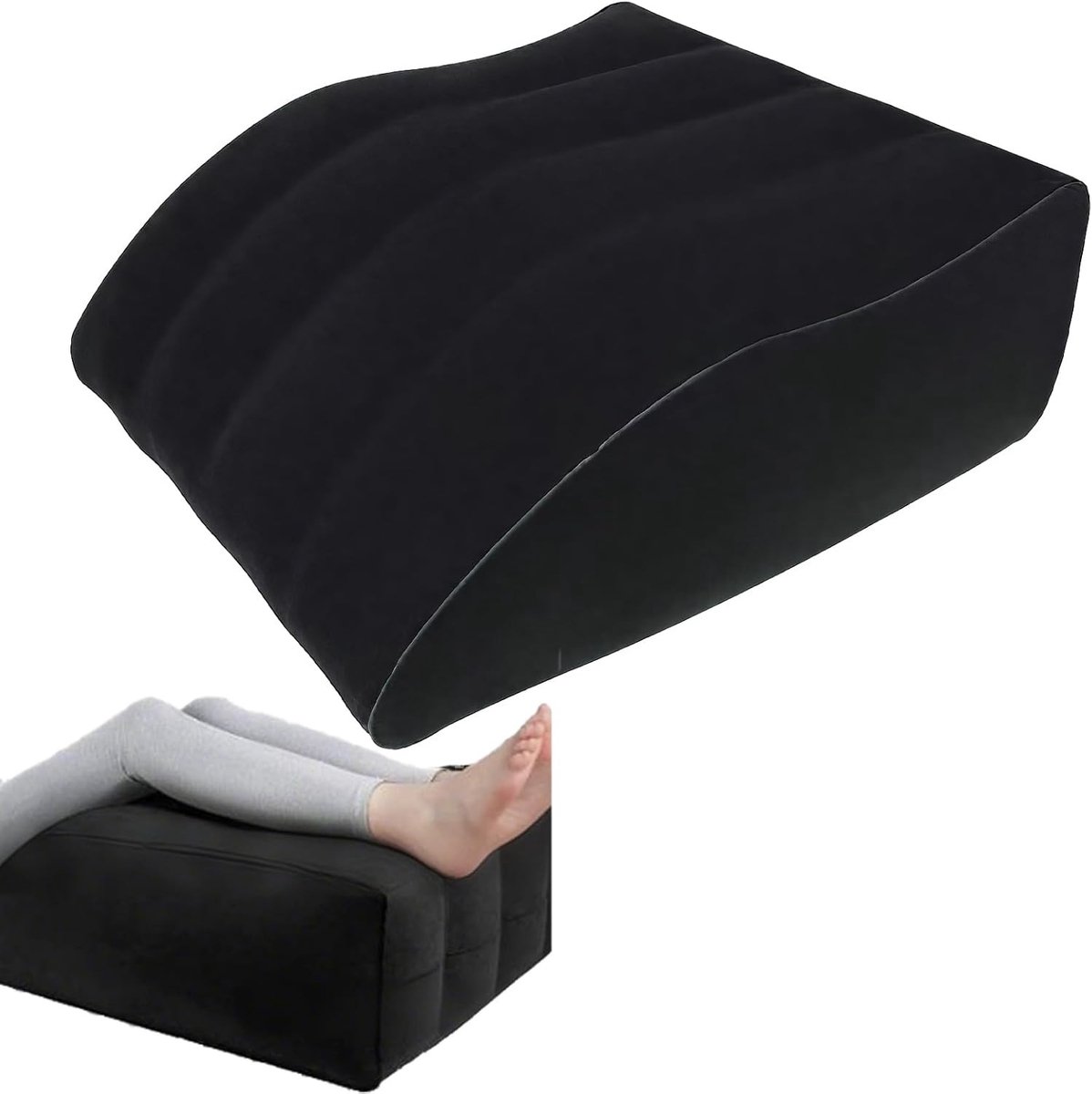 Verstelbaar Wedge Kussen voor Slaapcomfort, Ondersteuning voor Benen en Spierontspanning, Ideaal tegen Zwelling en Pijnverlichting