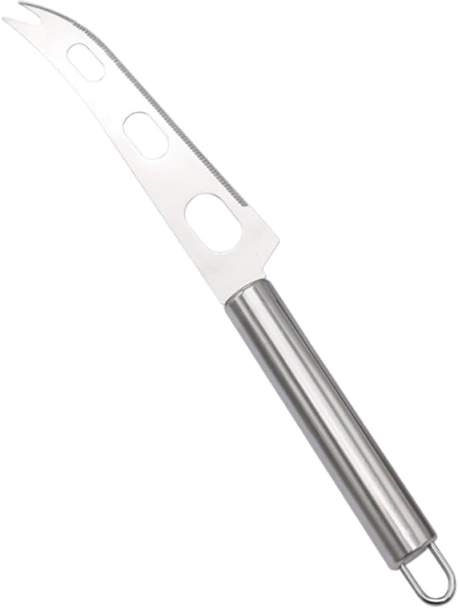 Dinner kaasmes met vorkpunten - 26 cm - roestvrij speciaal staal - vaatwasmachinebestendig - ShopVlot