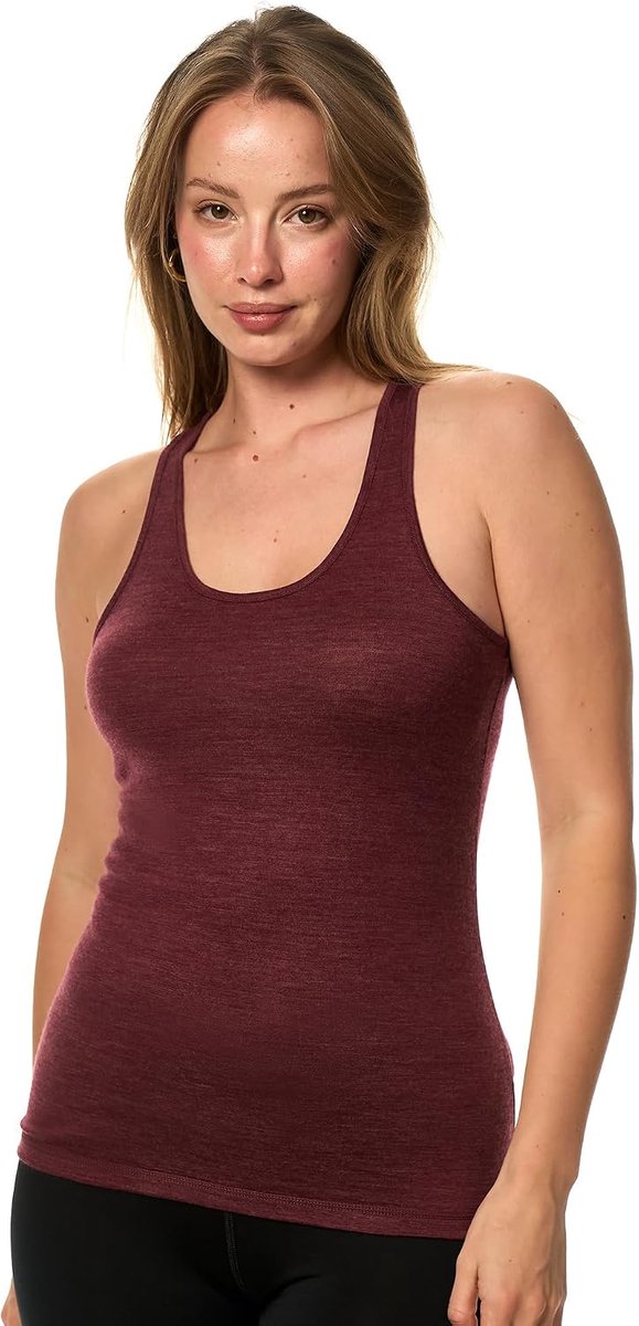 Tanktop dames - Merino wol - ademend - vochtregulerend - ShopVlot