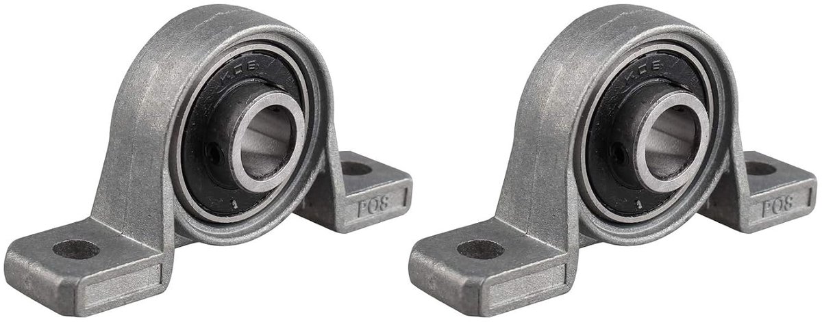 Kogellager KP08 - 8mm - Zinklegering - Zelfinstellende montage voor 3D-printer - ShopVlot