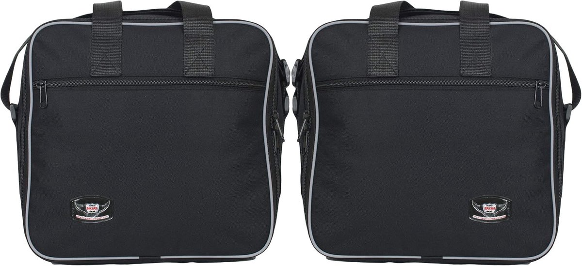 Packtas binnenzakken - Geschikt voor Harley Davidson Heritage Softail - Weerbestendig nylon - Maximaal ruimtegebruik - ShopVlot