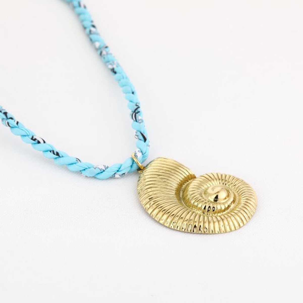 ketting - schelp - rvs - goud - cadeau tip