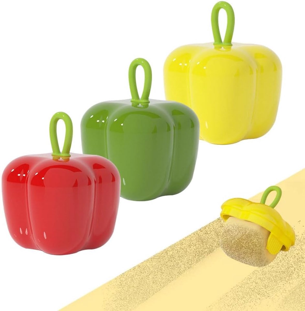 Pluisroller mini - herbruikbaar - pepervorm - snel pluisjes verwijderen - ShopVlot