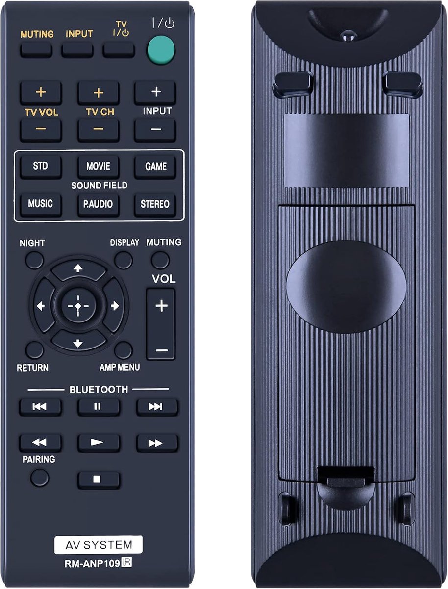 RM-ANP085 RM-ANP084 RM-ANP109 RM-ANP110 vervangende afstandsbediening geschikt voor Sony Soundbar System EZW-RT50 - ShopVlot