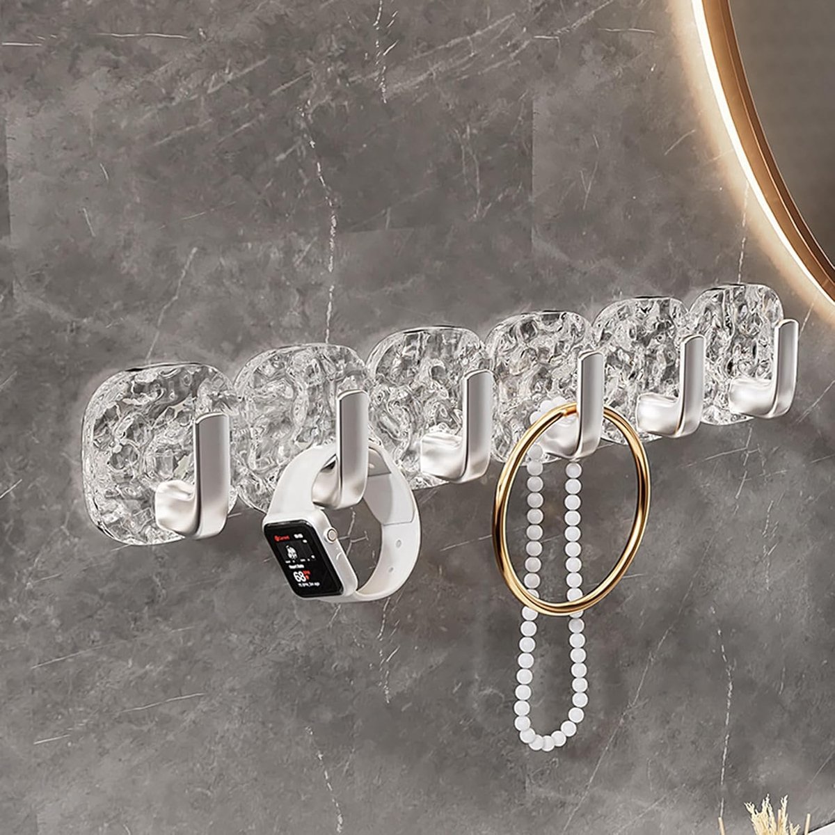 Chain Storage, Wall Chain Holder, Jewelry Storage, Necklace Pendant, Hanging Jewelry Holder for Necklaces and - ShopVlot