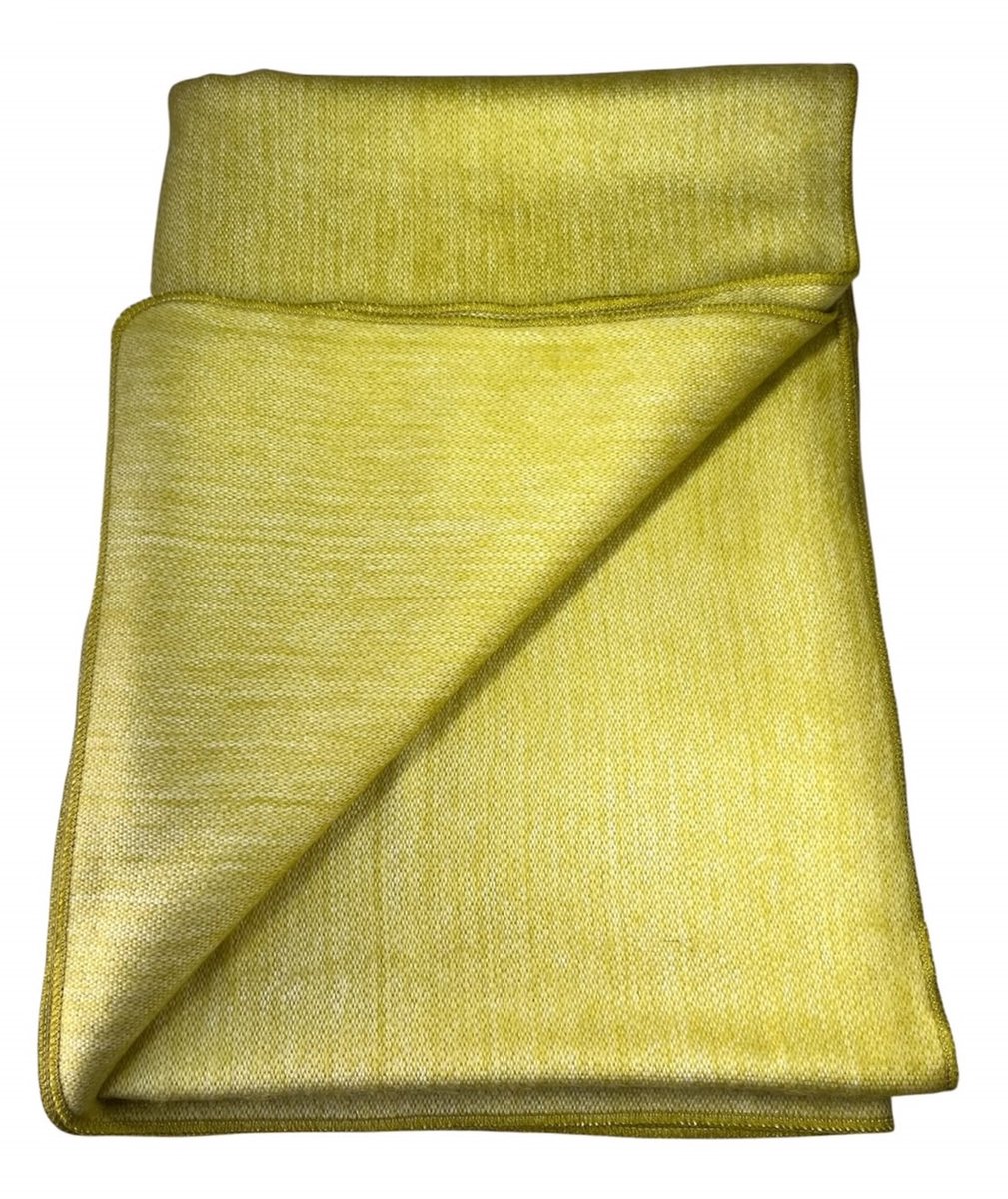 Alpaca D'Luxe Deken - Hypoallergeen - Groen - Deken van Alpaca Wol - Duurzaam - Zacht en van Kwaliteit - Zachte warme deken - Plaid - Sustainable - Duurzaam cadeau - Alpaca wollen plaid - Anti-allergie - Comfortabel - Luxe cadeau - Zacht voor de huid