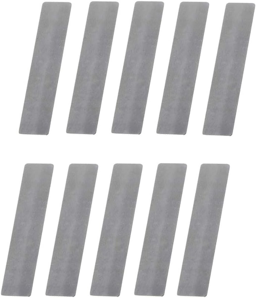 Buwei 10 stks / partij voor zuigercompressor klepplaat 11 * 57 mm krimpfolie luchtcompressor reservepapier - ShopVlot