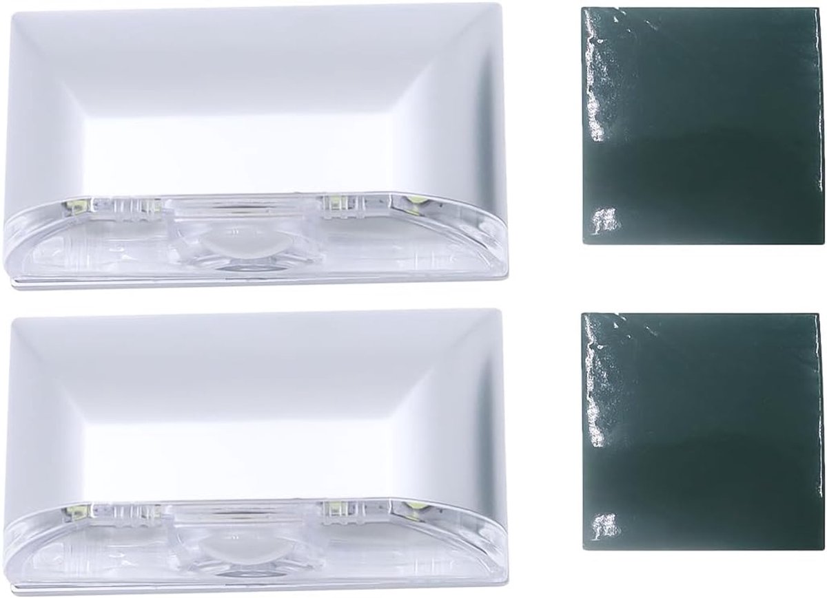 Sleutelgat lichten - 2 stuks PIR infrarood lamp - Draadloos met bewegingsmelder - Automatische verlichting bij beweging - ShopVlot