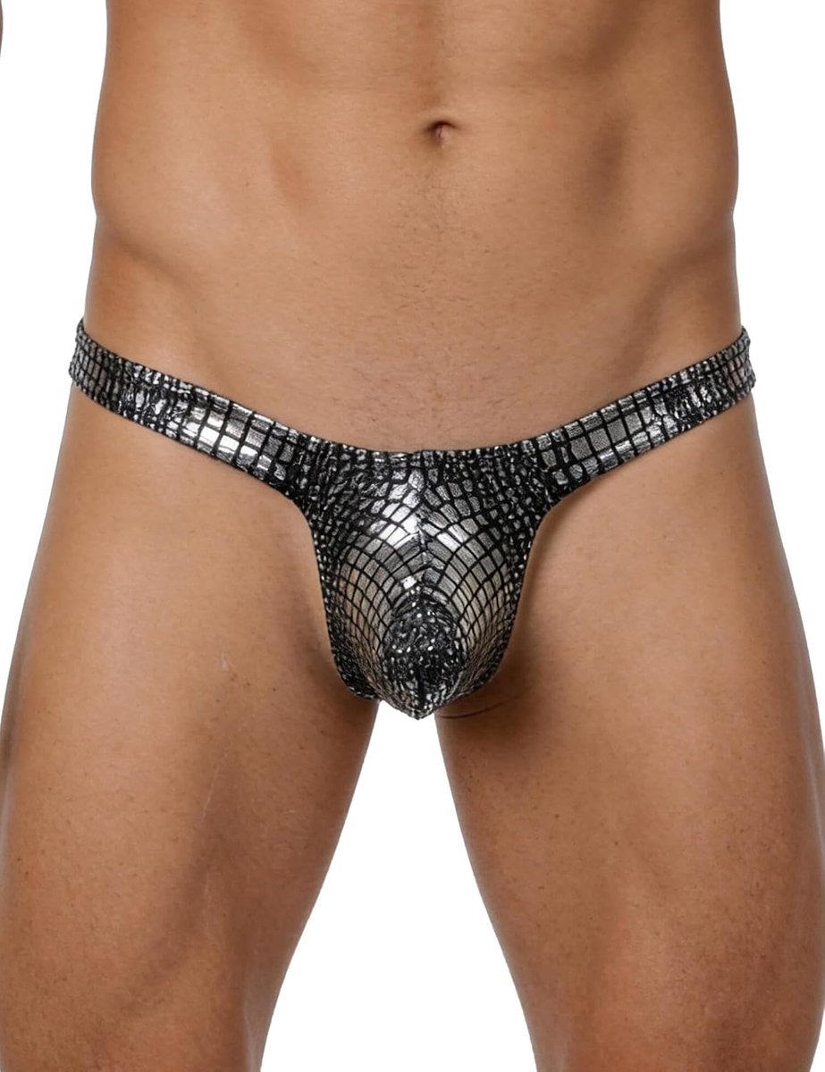 G-string voor heren M - fleece - dierenprints - comfortabel dragen - ShopVlot
