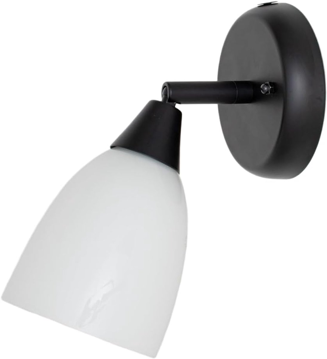 Wandspot Make-Up E-14 - Glaskapje - Scharnier 350 graden - Ideaal voor donkere hoeken - ShopVlot