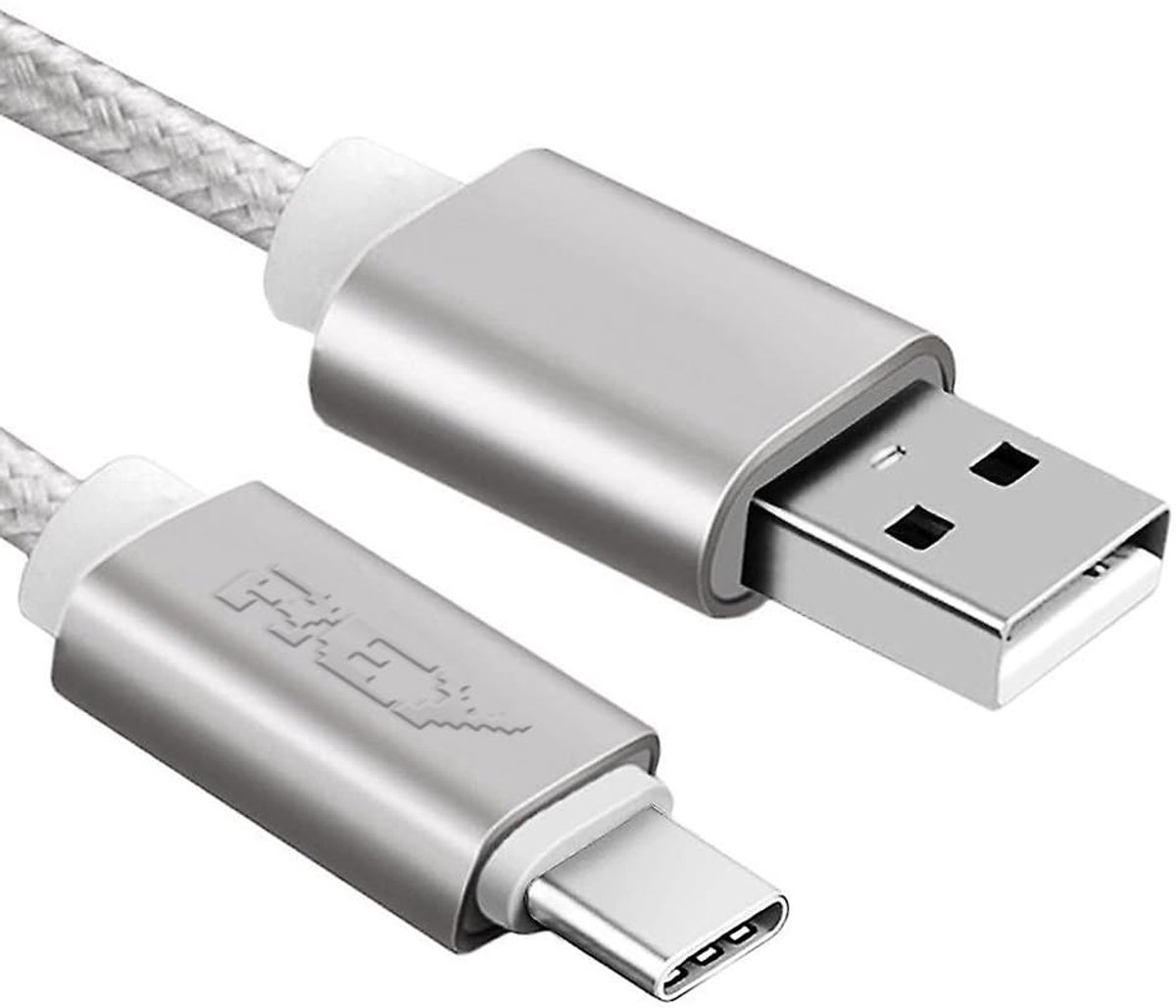 USB kabel 3.1 Type C 1.5M - gevlochten nylon - hoge weerstand - ideaal voor opladen - ShopVlot