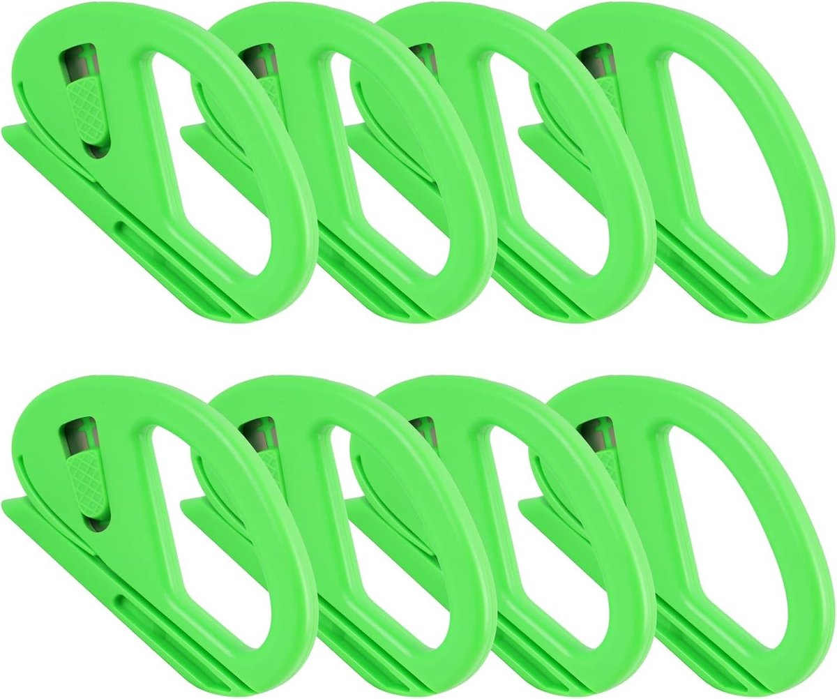 Set van 8 Geschenkpapier Snijders voor Nette Sneden, Handige Papier Cutter voor Folie en Papier, Perfect voor Feestelijke Gelegenheden en Dagelijks Gebruik