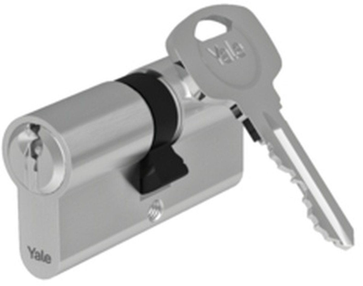 Nemef profielcilinder messing - gelijksluitend voor 3 deuren - voor deuren van 38-42 mm