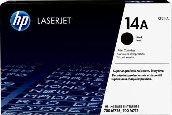 HP 14A originele toner cartridge (CF214A) zwart