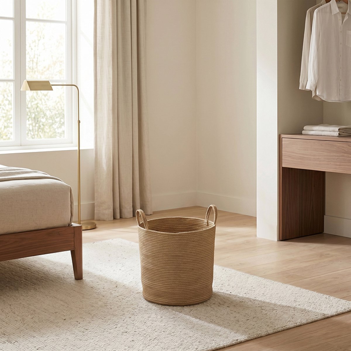 Opbergmand Small – Opbergmand Bruin - Speelgoedmand - Organizer
