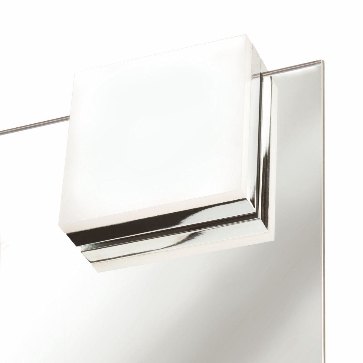 Domus Line LED Aluminium In-/opbouwverlichting CUBO (75 x 75 mm, 12V, 4.8W, natuurwit 3800 K, Micro12, dimbaar, chroom gepolijst) van SOTECH