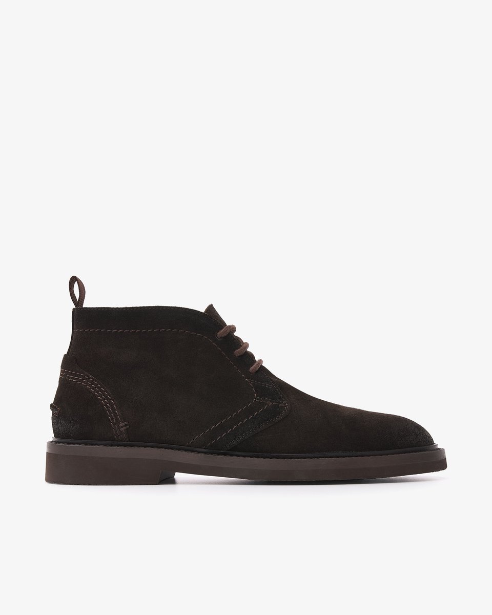 VIA VAI Lewis Myles Desert boots Heren - Suède - Bruin - Maat 44