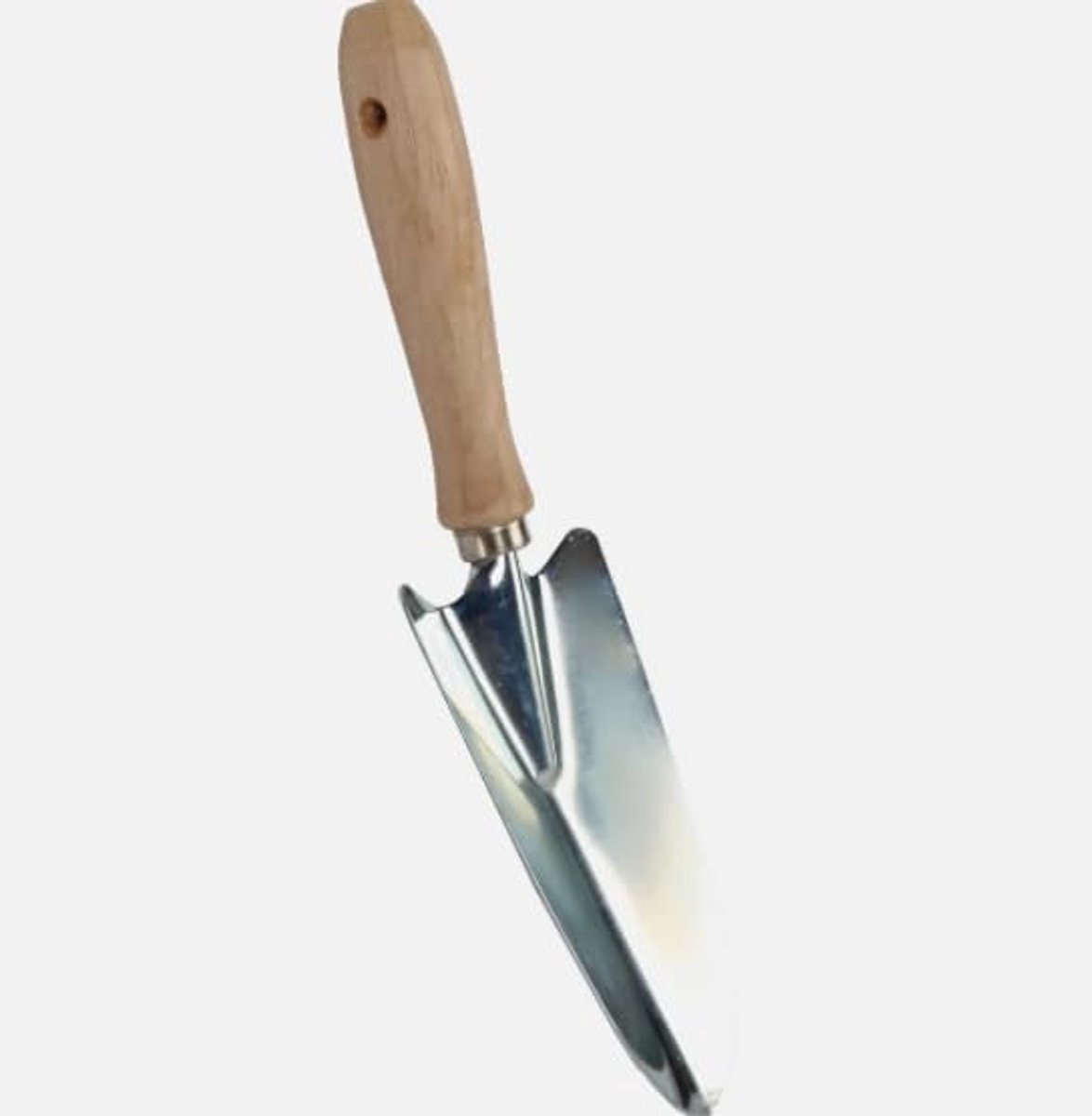 Thijox - Kreeft Tuinschepje met Dieptemeter | Spitschep | Tuingereedschap | Houten Schepsteel 28,5 x 8,5 cm | Ideaal voor Tuinonderhoud en Spitten van