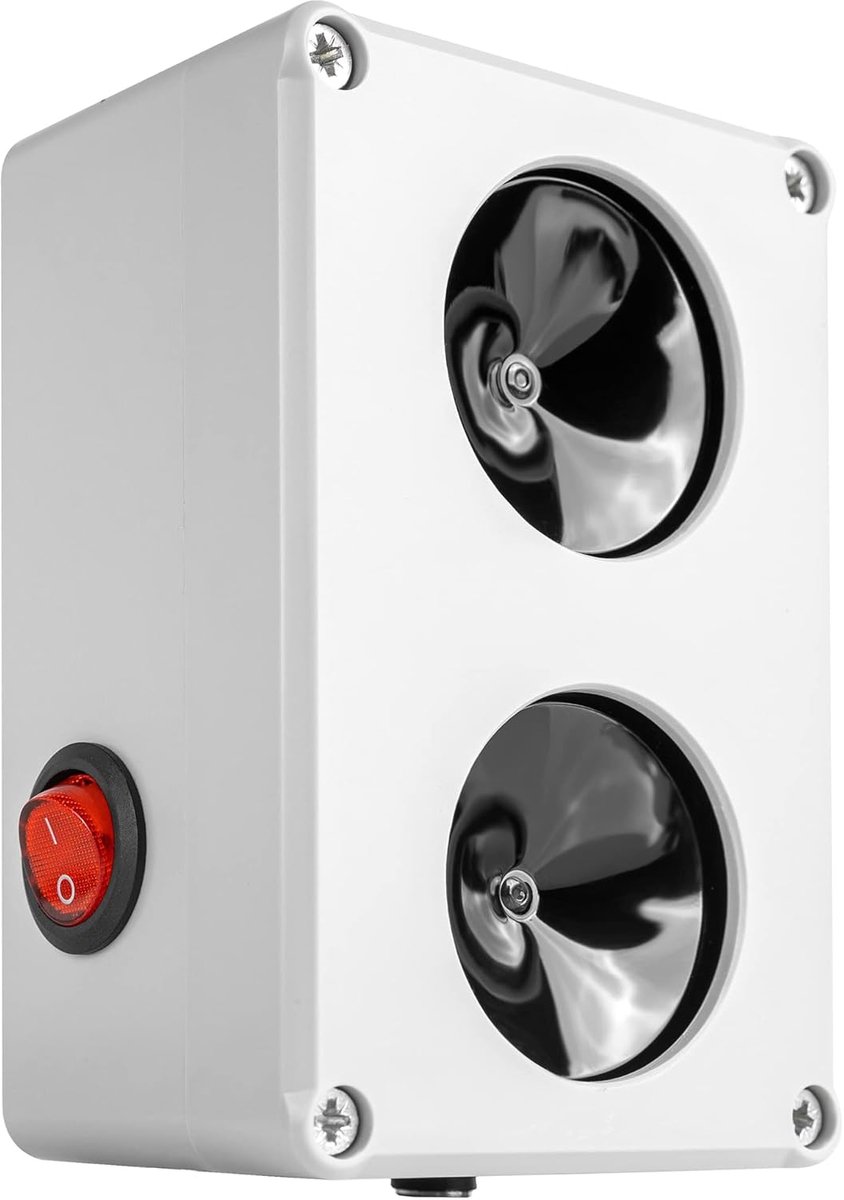 SnelShoppen - Ultrasonic Pest Repeller C200 - Mollen en Ongedierte Bestrijding - Dierenafschrikker - Weerbestendig en Energiezuinig voor Binnen en Bui