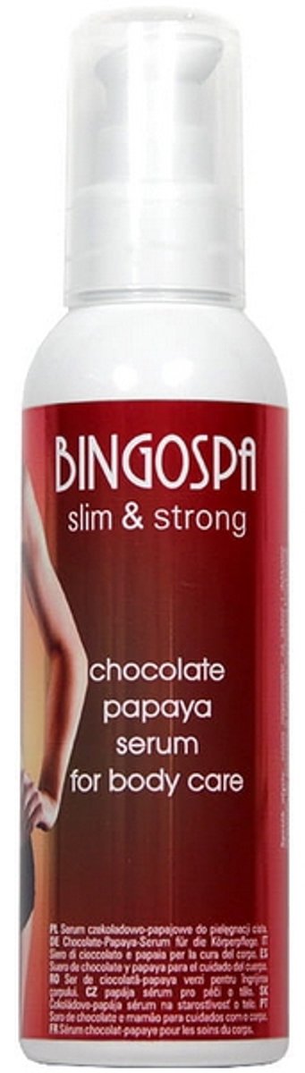 BINGO SPA SLIM & STRONG CHOCOLATE PAPAYA SERUM BODYSERUM 135 GRAM