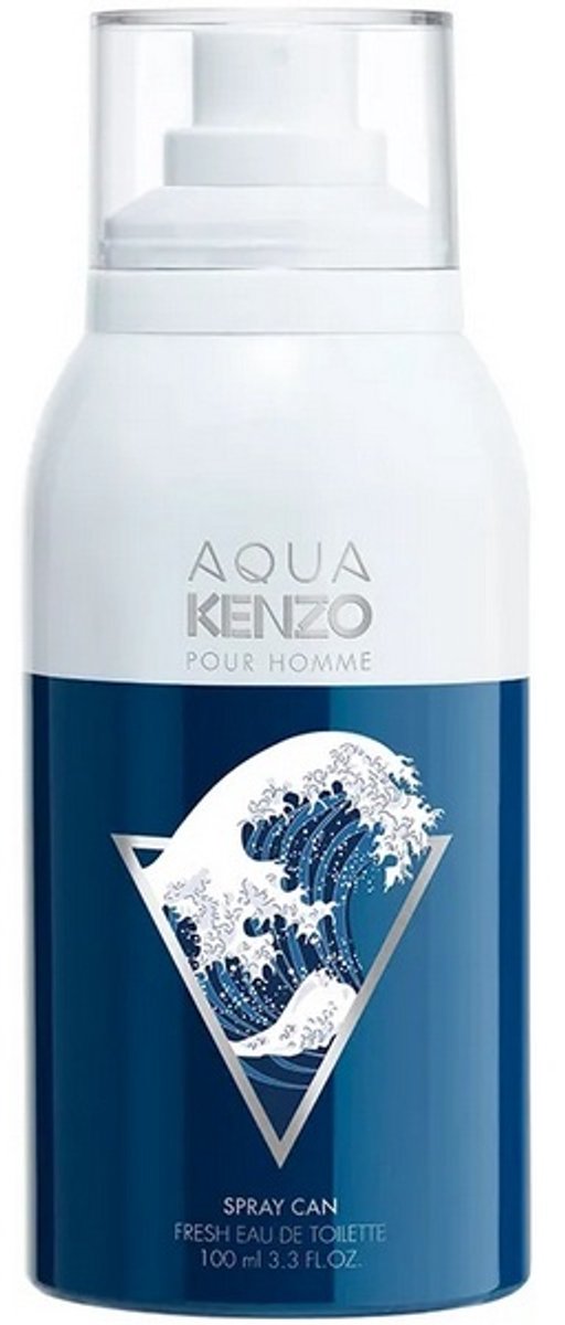 KENZO AQUA FRESH POUR HOMME SPRAY CAN EDT 100 ML