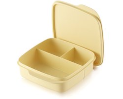Tupperware drievaksdoosje snackdoos nieuwe kleur