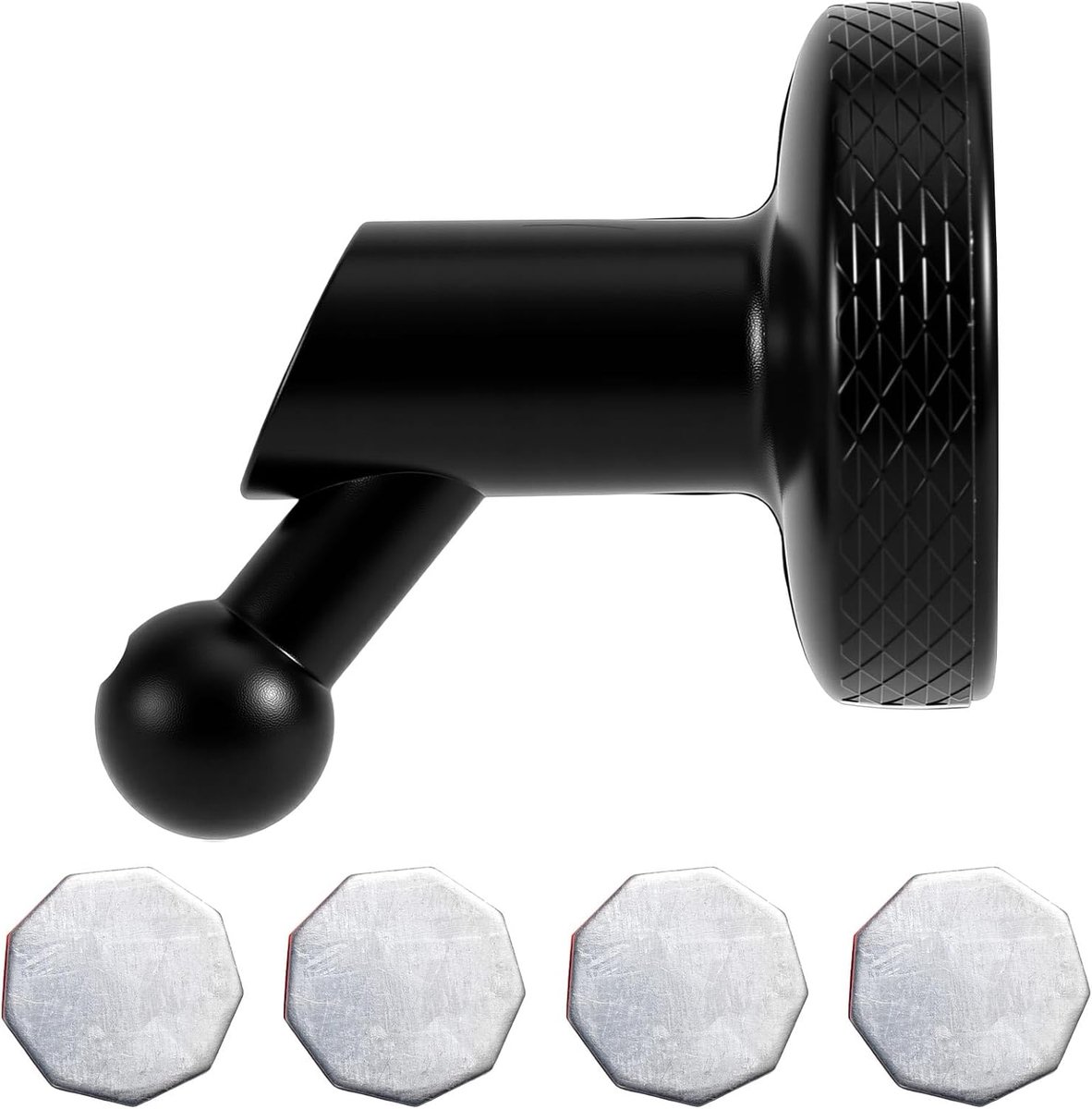 SnelShoppen - Magnetische Houder voor Dashcam met 4 Metaalplaten - Compatibel met Mini 2/65W/66W/67W/55/56/57/45/46/47/Mini 3/Tandem/X110/X210/X310/Sp
