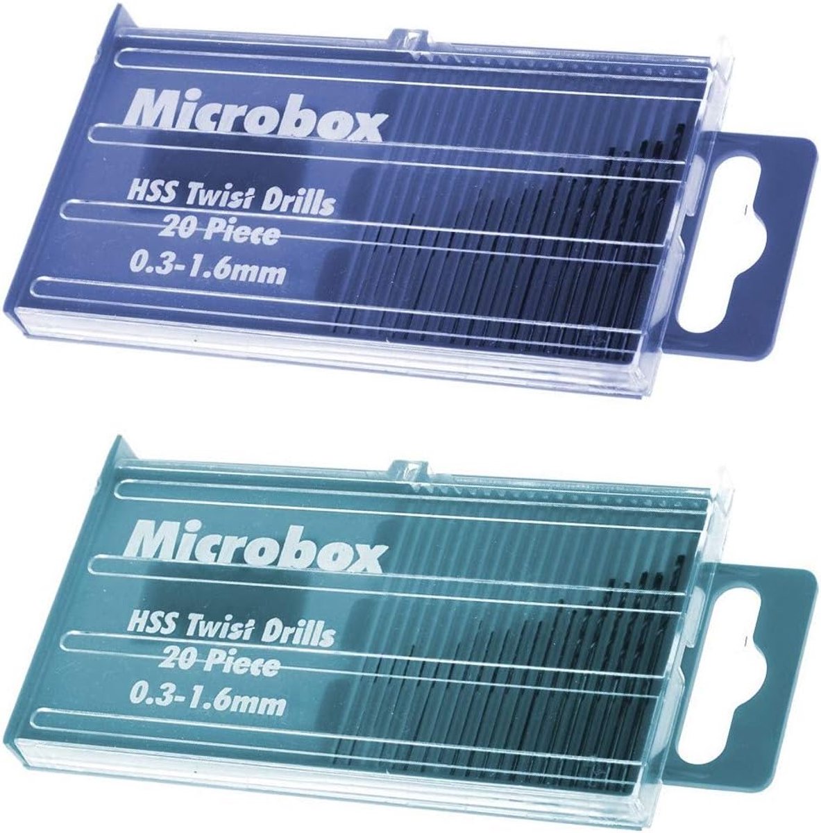 Micro HSS boren set 0.3-1.6mm - 40 stuks in opbergdoos - hoge precisie - ideaal voor fijnmechanica - SnelShoppen