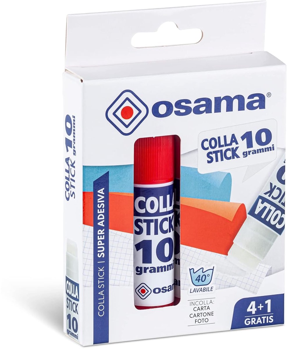 SnelShoppen - Extra sterke lijmstift set van 10 stuks, 40g, ideaal voor school, kantoor, kinderen en creatief gebruik, klassieke formule, langdurig en