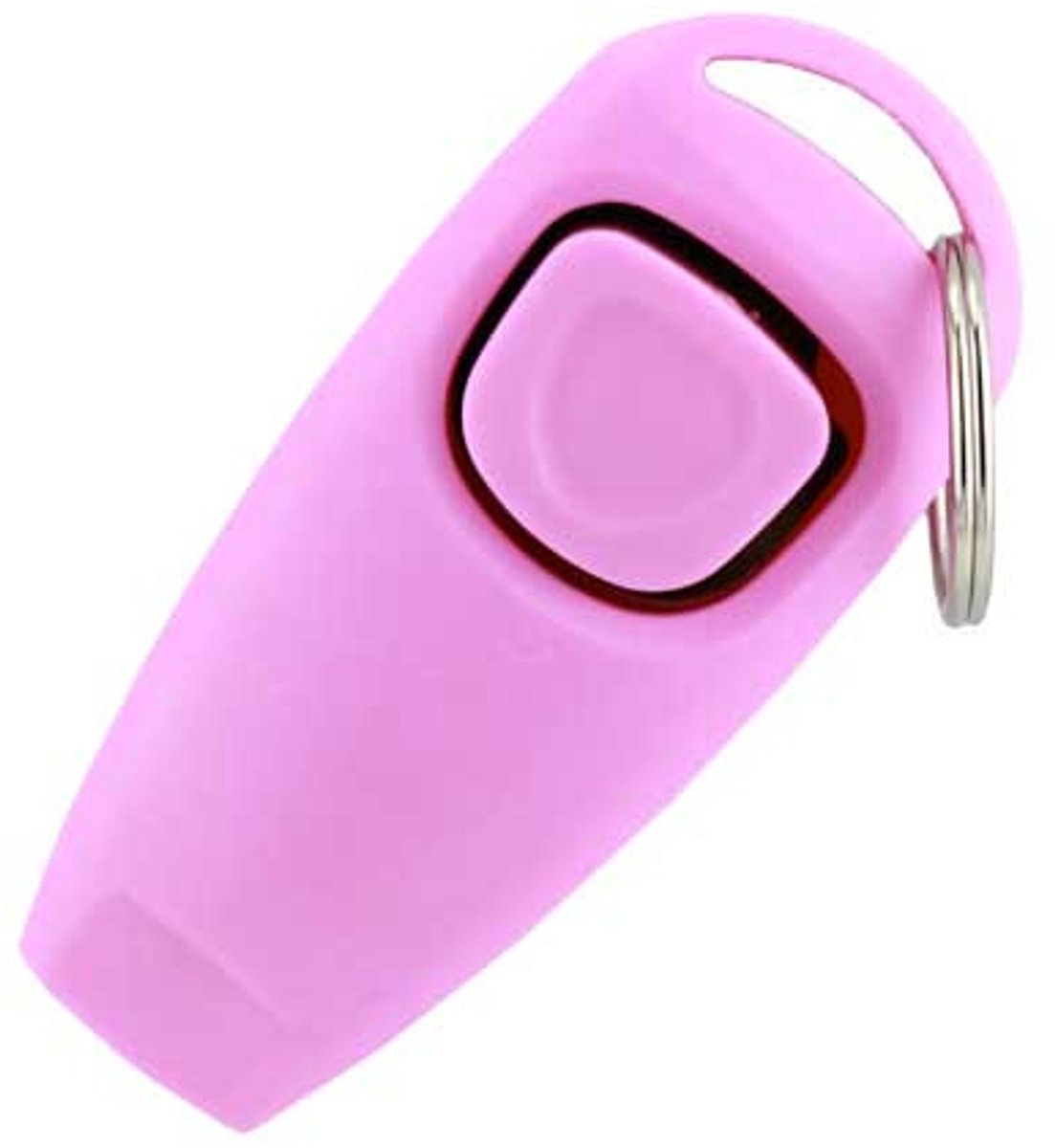 Clicker honden / paarden - Dieren clicker met fluitje - Klikker - 2-in-1 - Dieren trainen - Hondentrainer - Paardentrainer - Diervriendelijke clicker - Puppy training - Hondenfluitje - Roze - Jonyx