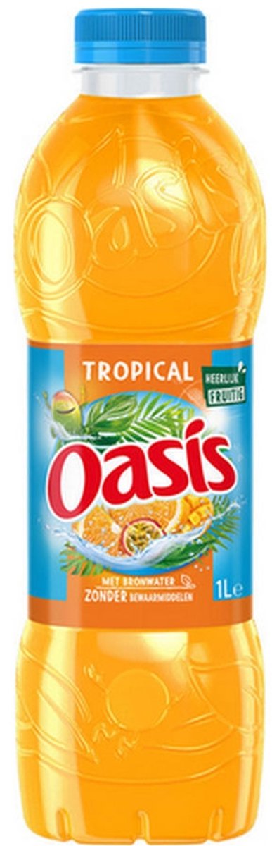Oasis - Tropical - Pet - 6 x 1 liter