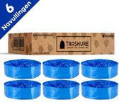 Trashure Luieremmerzakken - Navulling geschikt voor Tommee Tippee - Twist & Click luieremmer navullingen - 6 Stuks