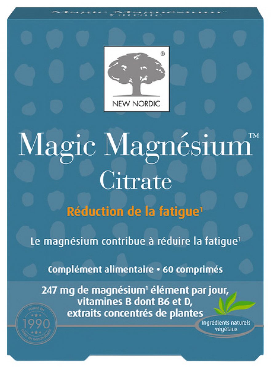 New Nordic Magic Magnesium Citraat 60 Tabletten