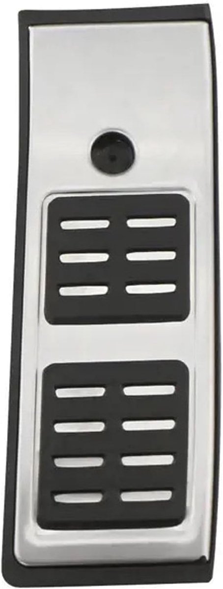 Pedaalhoezen Auto - Voetpedaal Covers - Veiliger Rijden - Antislip Rubber - 3 Stuks - Zilver — afbeelding 2