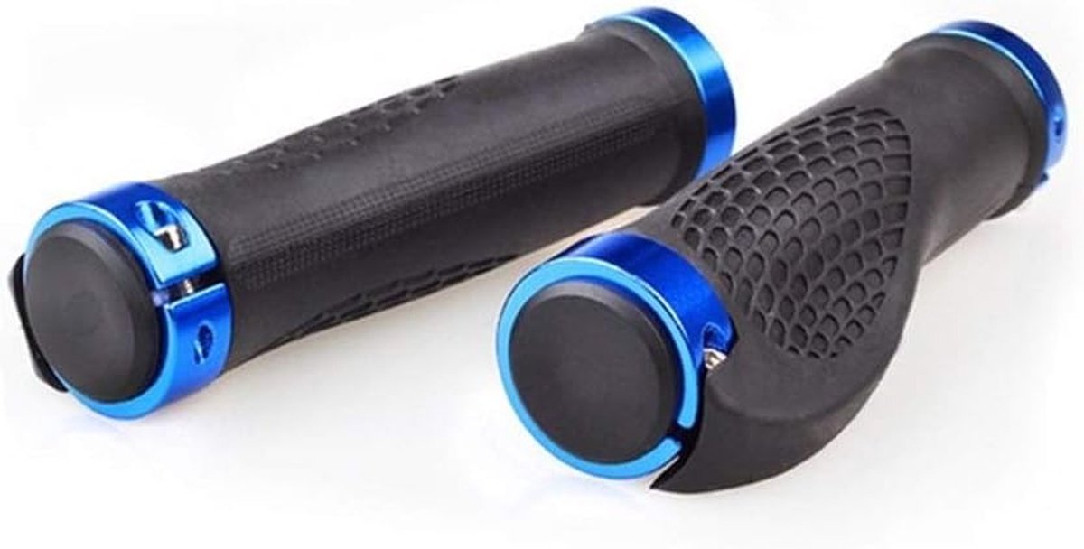 Stuurgrepen Fiets - Fiets Handvatten - Comfortabel Fietsen - Antislip Ontwerp - One Size - Blauw
