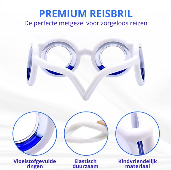 Prostec® Wagenziekte Bril - Anti-motion Bril - Wagenziekte Bandjes - Voor Kinderen & Volwassenen van Pro+ — afbeelding 2