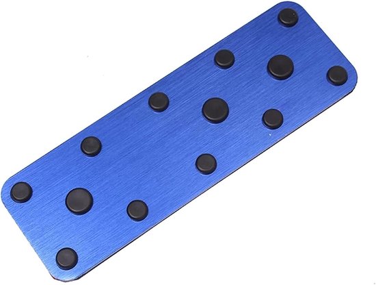 Pedaal Covers Auto - Antislip Pedaal Sets - Verbeterde Grip - Vergroot Contactoppervlak - AT 3 stuks - Zwart — afbeelding 3