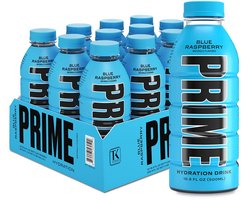Prime Hydration PET Blue Raspberry - 12 x 500 ml